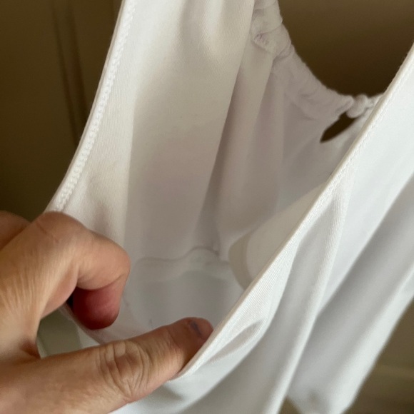 White Women's Top - Picture 2 of 5